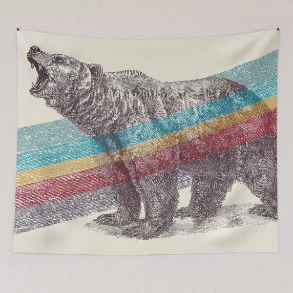 Item preview, Bear standing on its hind legs designed and sold by anytka.