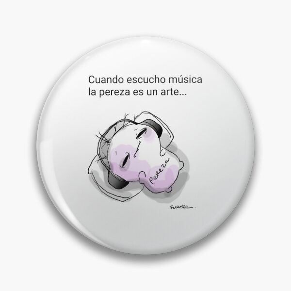 Item preview, Laziness and music designed and sold by Psicodibujos.