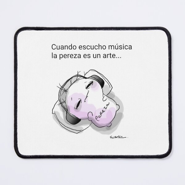 Item preview, Laziness and music designed and sold by Psicodibujos.