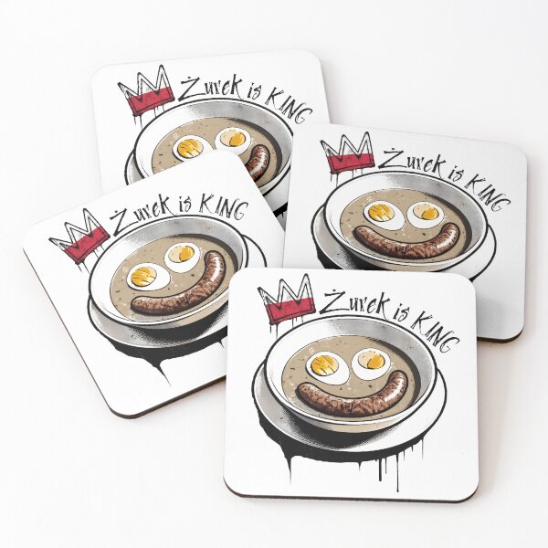 Artikelvorschau, Żurek ist König – Lustiges Design für polnische Suppengerichte entworfen und verkauft von D-Ave Magic Store .