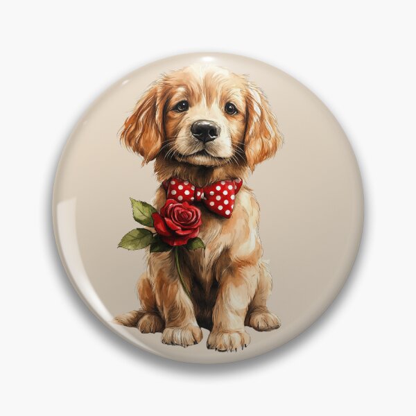 Item preview, Sweet Golden Retriever Love designed and sold by Erika Kaisersot.