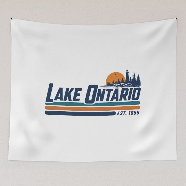 Item preview, Lake Ontario - Est. 1656 - Great Lakes designed and sold by onlytiggokk.