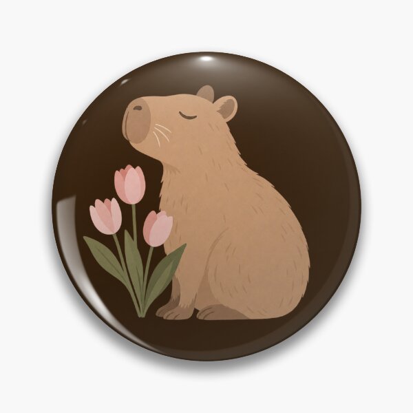 Artikelvorschau, Süße Capybara-Blumen für Mama entworfen und verkauft von SayMaria.