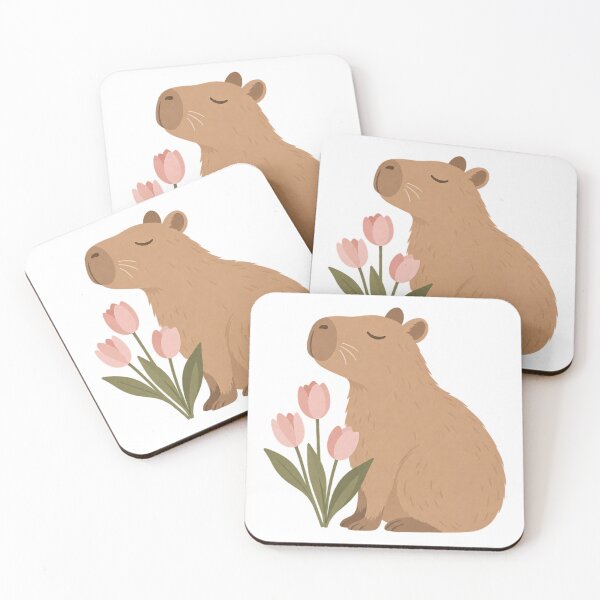 Item preview, Sweet Capybara Flowers for Mom designed and sold by SayMaria.