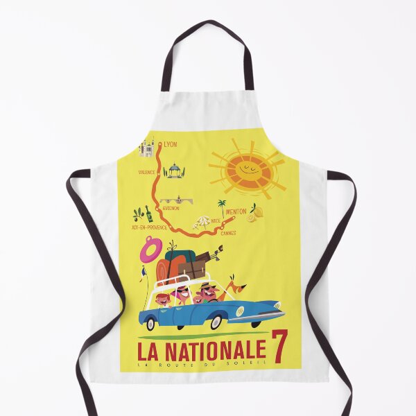Item preview, La Nationale 7 poster designed and sold by Gary Godel.