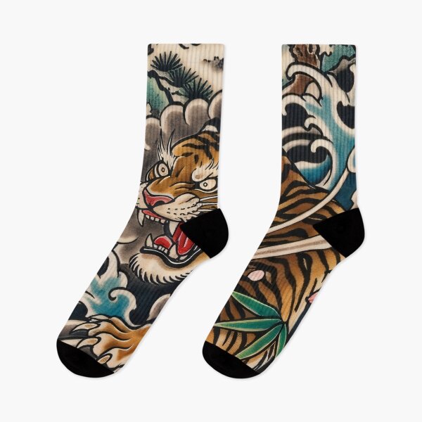 Item preview, Japanese Tattoo Tiger Sukajan Art Phone Case designed and sold by SakuraJapanArt.