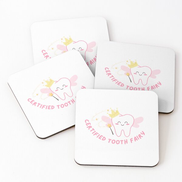 Item preview, Certified Tooth Fairy | Dentist | Funny | Cute designed and sold by The Turquoise Brush.