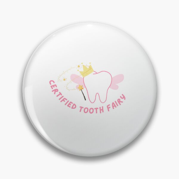 Item preview, Certified Tooth Fairy | Dentist | Funny | Cute designed and sold by The Turquoise Brush.