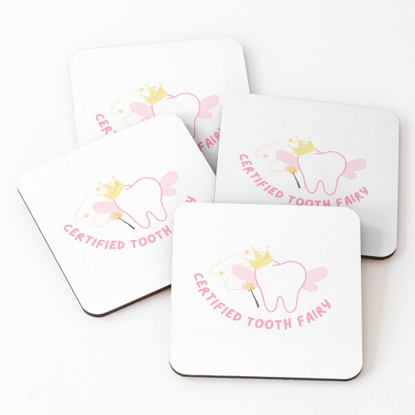 Item preview, Certified Tooth Fairy | Dentist | Funny | Cute designed and sold by The Turquoise Brush.