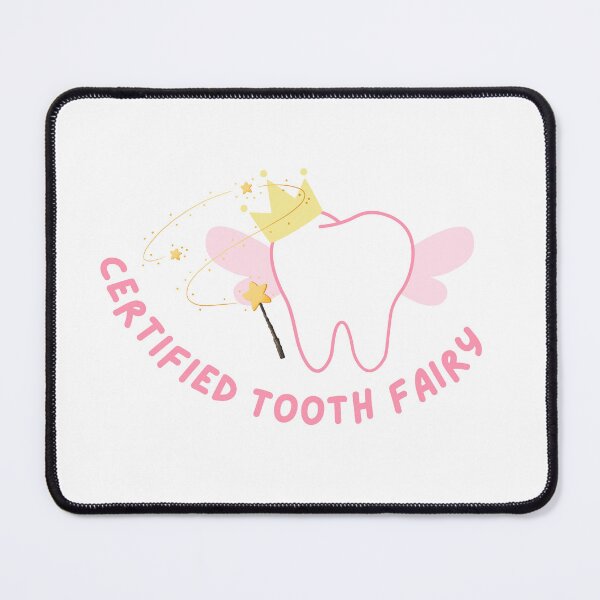 Item preview, Certified Tooth Fairy | Dentist | Funny | Cute designed and sold by The Turquoise Brush.