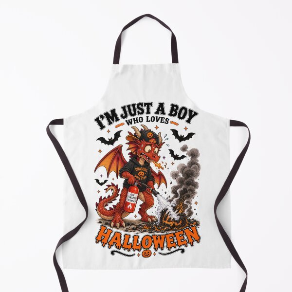 Item preview, ⭐ CRYPT OR TREAT COLLECTION - OOPS! HALLOWEEN DRAGON & PUMPKIN FIRE MISHAP Oops! - BOY designed and sold by WheelieGdArt.