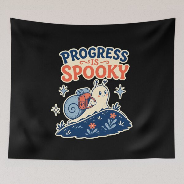 Item preview, Progress is Spooky designed and sold by Sonic Nova Studios.