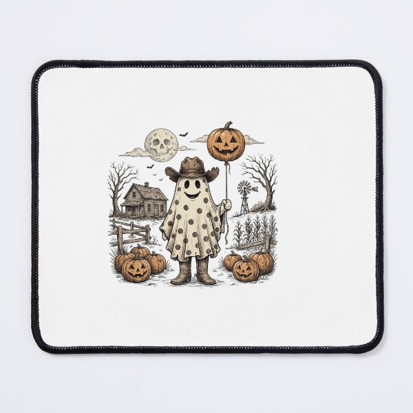 Item preview, Scarecrow Ghosts by the Old Farmhouse designed and sold by Tee Studio.