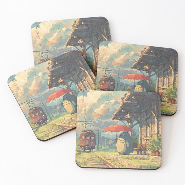 Item preview, Cute kawaii monsters [[thetotoros]] wait'n -%[ghiblis]%- train aways designed and sold by ebyyuishop.