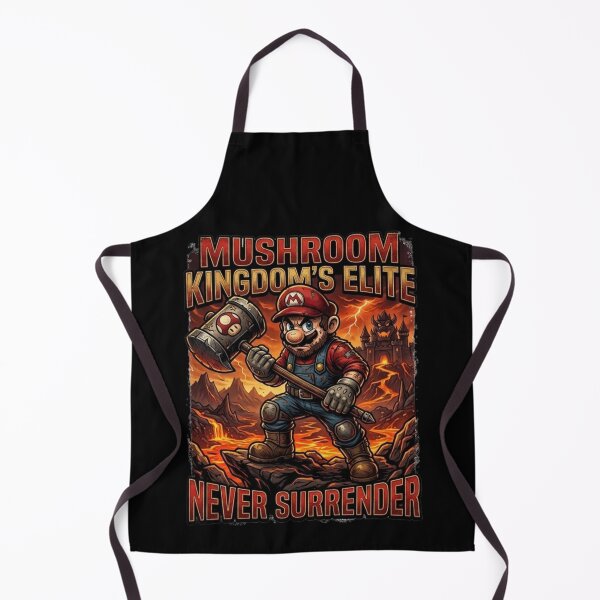 Item preview, Mushroom Kingdom's Elite - Never Surrender Retro Gamer Parody designed and sold by rich-moda.
