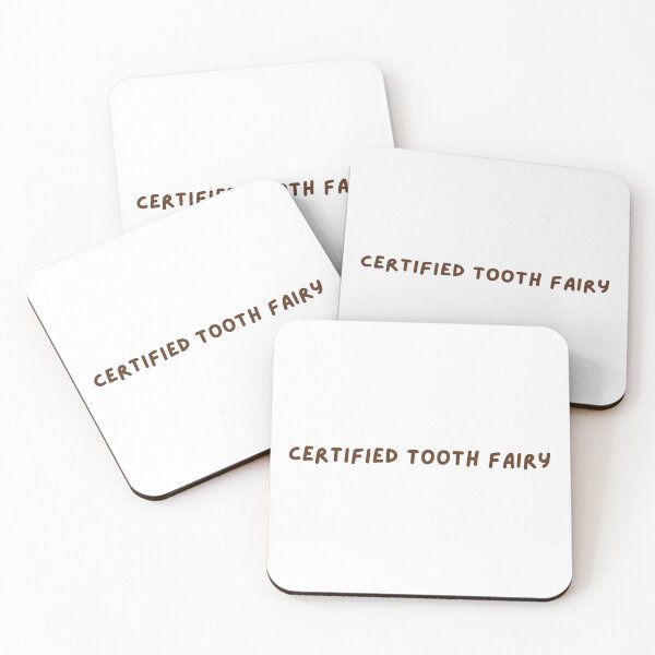 Item preview, Certified Tooth Fairy | Dentist | Funny | Cute designed and sold by The Turquoise Brush.