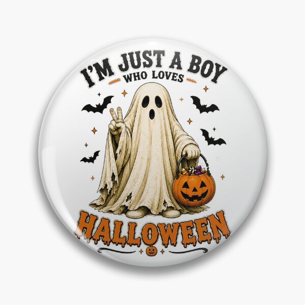 Item preview, ⭐ CRYPT OR TREAT COLLECTION - GHOST IN COSTUME - BOY designed and sold by WheelieGdArt.