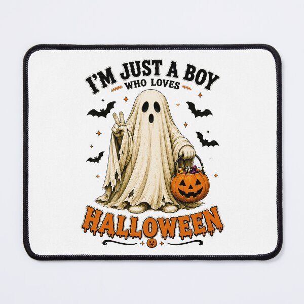 Item preview, ⭐ CRYPT OR TREAT COLLECTION - GHOST IN COSTUME - BOY designed and sold by WheelieGdArt.