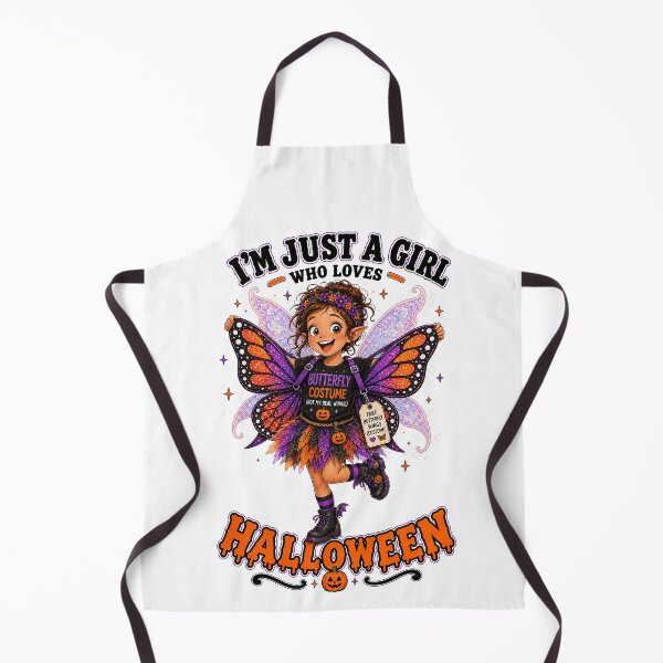 Item preview, ⭐ CRYPT OR TREAT COLLECTION - FAIRY IN BUTTERFLY COSTUME - GIRL designed and sold by WheelieGdArt.