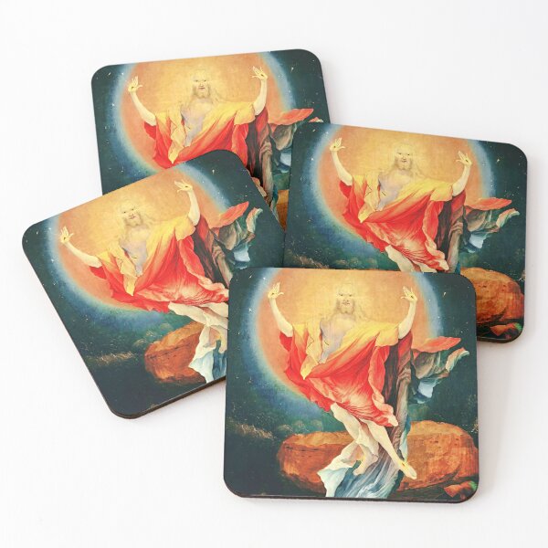 Item preview, Matthias Grunewald Resurrection Isenheim Altarpiece Art designed and sold by ImgPrint.