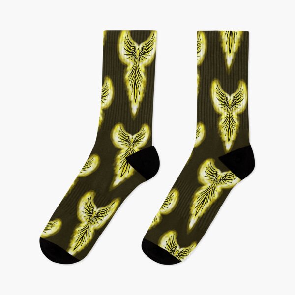 Item preview,  Glowing Yellow Phoenix Tribal Golden Aura designed and sold by URSM.
