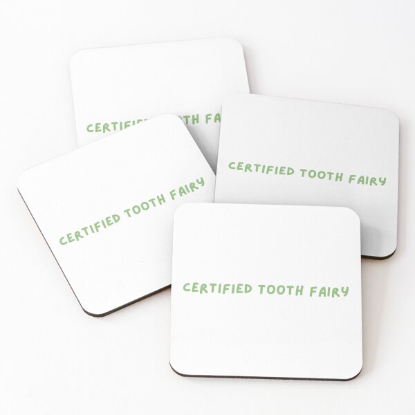 Item preview, Certified Tooth Fairy | Dentist | Funny | Cute designed and sold by The Turquoise Brush.