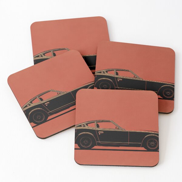 Item preview, Classic car on orange bg designed and sold by anytka.