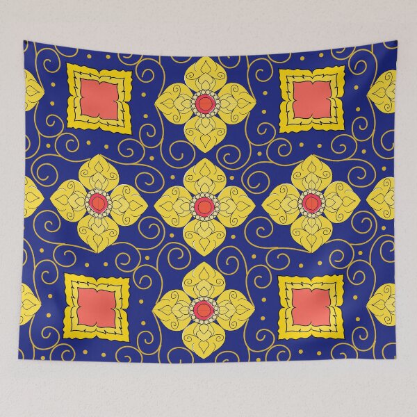 Item preview, Thai Seamless Pattern designed and sold by Gednatthida.