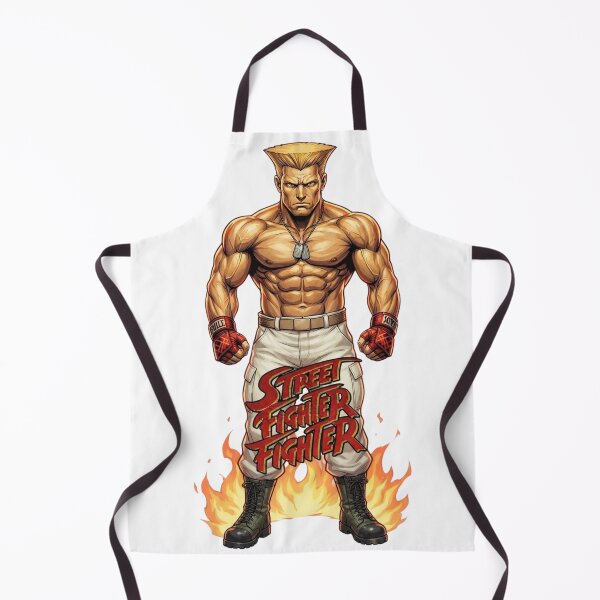 Item preview, Guile Street Fighter Muscular Soldier Flat Top Hair Fan Art designed and sold by Alaric4you.