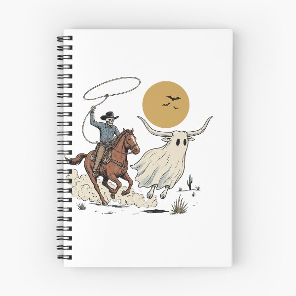 Item preview, Moonlit Lasso Rider and Longhorn designed and sold by Tee Studio.