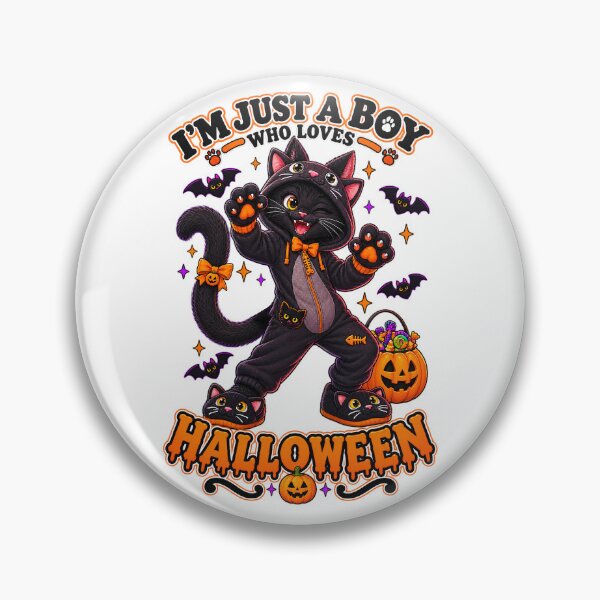 Item preview, ⭐ CRYPT OR TREAT COLLECTION - BLACK CAT IN TUXEDO CAT COSTUME - HOODED CAT ONESIES - BOY designed and sold by WheelieGdArt.