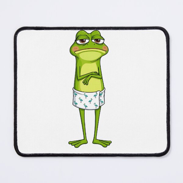 Item preview, Shorts Frog – Chill Cartoon Style designed and sold by Halbeskilo.