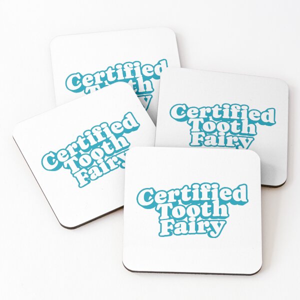 Item preview, Certified Tooth Fairy | Dentist | Funny | Cute designed and sold by The Turquoise Brush.