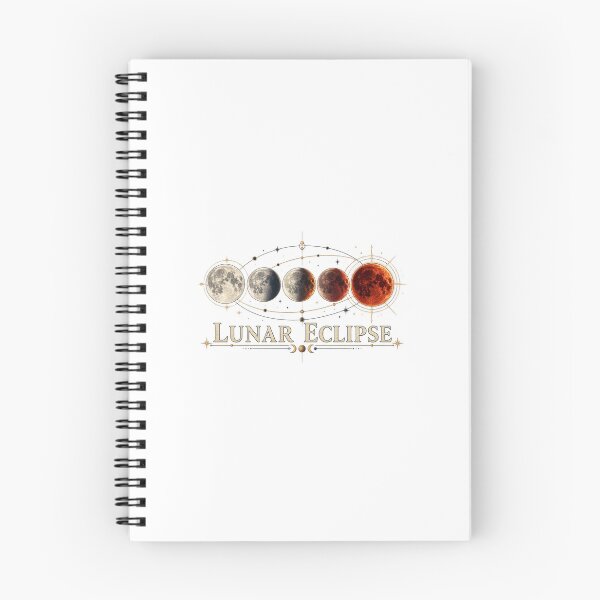Item preview, Lunar Eclipse Blood Moon Celestial Astronomy Art designed and sold by AMICO77.