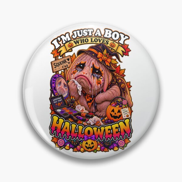 Item preview, ⭐ CRYPT OR TREAT COLLECTION - CRYPTID - SQUONK IN WATERPROOF FACE PAINT COSTUME MAKEUP - BOY - Johnstown, Cambria County, Pennsylvania, USA designed and sold by WheelieGdArt.