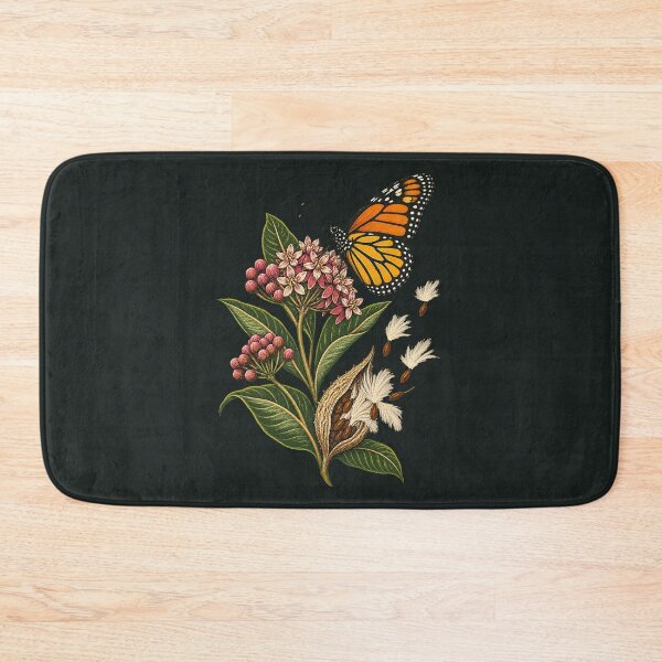Item preview, Monarch Butterfly and Common Milkweed designed and sold by VoyteksDesigns.
