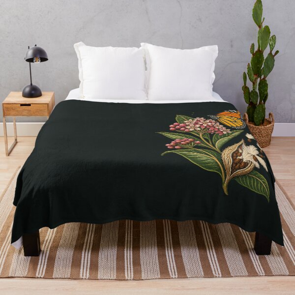 Item preview, Monarch Butterfly and Common Milkweed designed and sold by VoyteksDesigns.