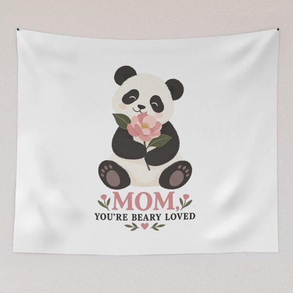 Item preview, Mom You’re Beary Loved Panda designed and sold by SayMaria.