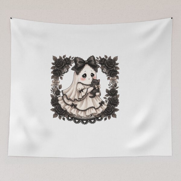 Item preview, Batty Little Skeleton Halloween Greeting designed and sold by Tee Studio.