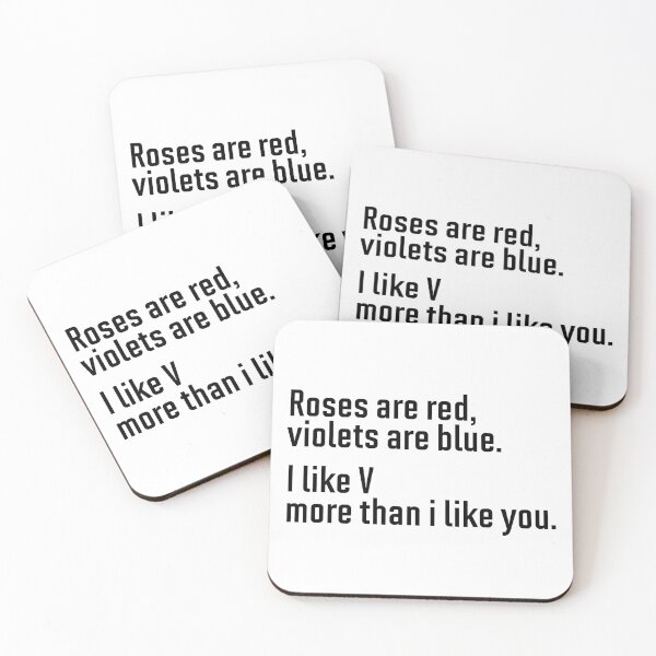 Item preview, Rose are red violets are blue - V designed and sold by hazywares.