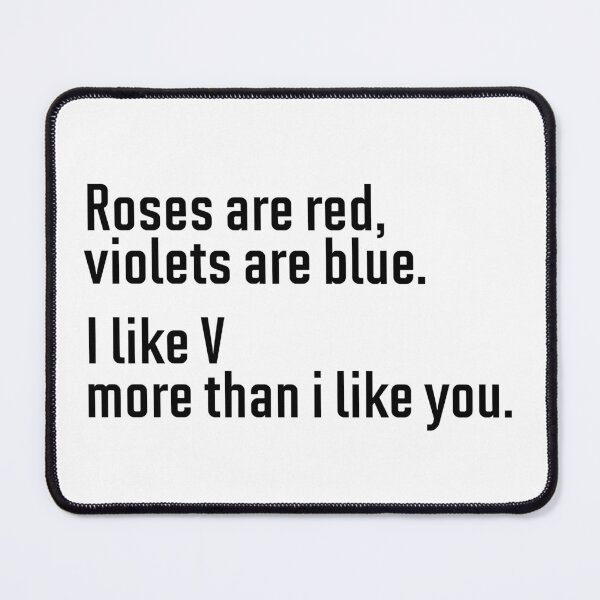 Item preview, Rose are red violets are blue - V designed and sold by hazywares.