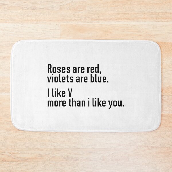 Item preview, Rose are red violets are blue - V designed and sold by hazywares.