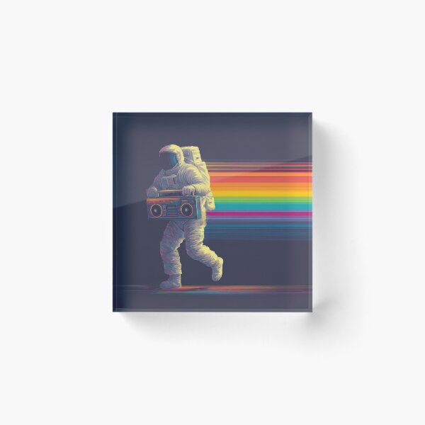 Item preview, Astro runs with boom box designed and sold by anytka.