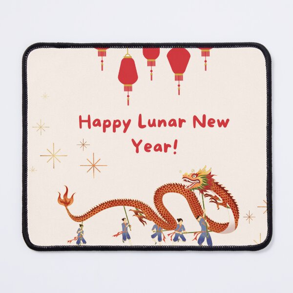 Item preview, HAPPY LUNAR NEW YEAR ILLUSTRATION designed and sold by missoundream.