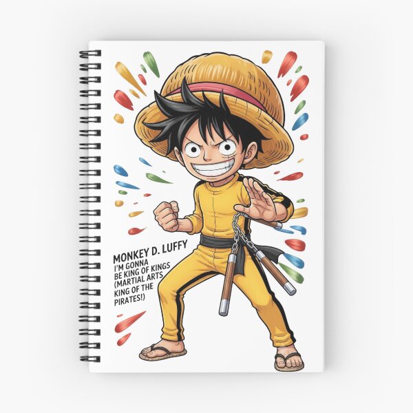 Item preview, Luffy Martial Arts Yellow Jumpsuit Nunchaku Anime Fan Art designed and sold by Alaric4you.