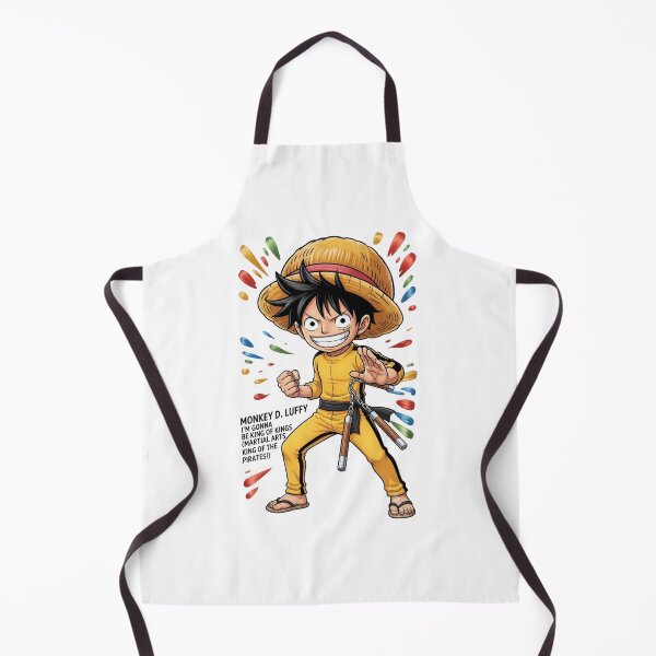 Item preview, Luffy Martial Arts Yellow Jumpsuit Nunchaku Anime Fan Art designed and sold by Alaric4you.