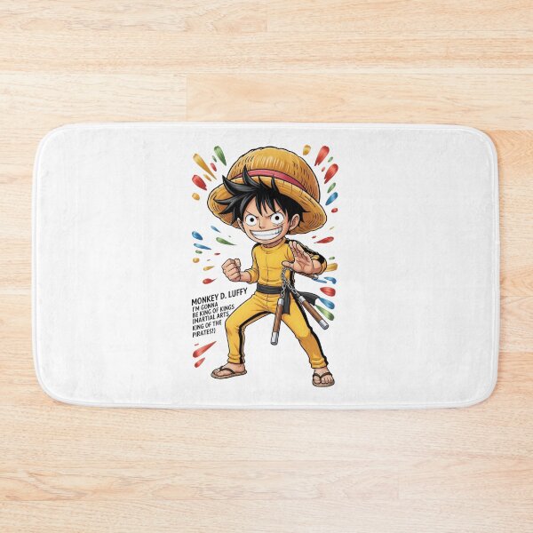 Item preview, Luffy Martial Arts Yellow Jumpsuit Nunchaku Anime Fan Art designed and sold by Alaric4you.
