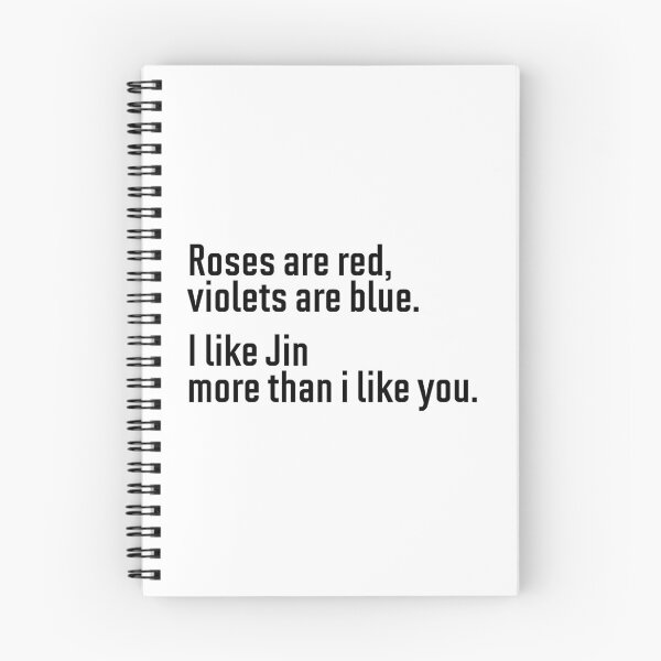 Item preview, Roses are red violets are blue - Jin designed and sold by hazywares.
