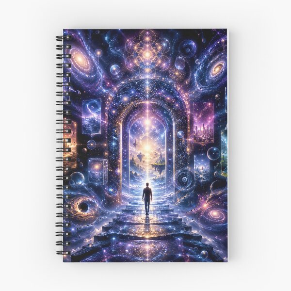Item preview, 16. Beyond Dimensions – Cosmic Portal Multiverse Sacred Geometry Art designed and sold by Dominik1994.