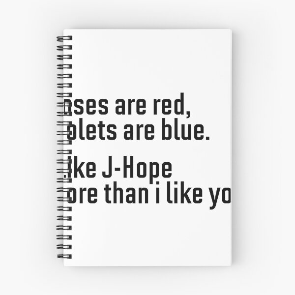 Item preview, Roses are red violets are blue - J-Hope designed and sold by hazywares.